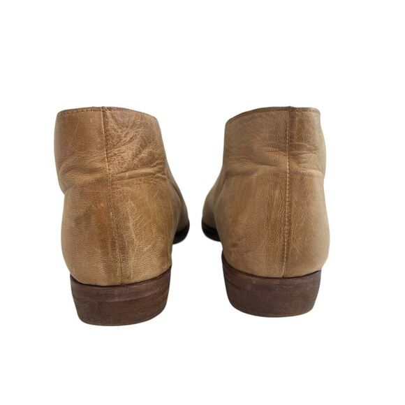 Free People Women’s Size 37 Tan Royale Pointed Toe D’Orsay Leather Shoes - Picture 6 of 8